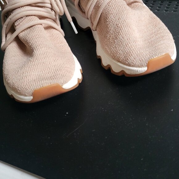 Sorel Women's Beige Kinetic Lace NL3227-257 Mesh Athletic Running Sneaker Size 8 - Picture 4 of 10